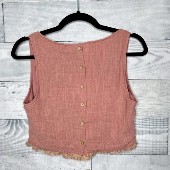 Lulus Sleeveless Crop Top - Picture 4 of 7